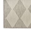 Nourison Positano POS04 Light Grey Area Rug Texture Image
