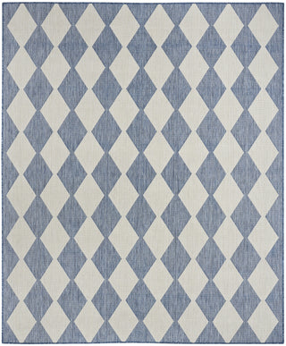 Nourison Positano POS04 Navy Blue Area Rug 