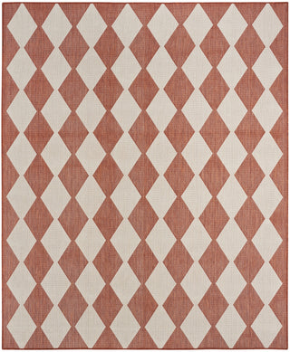 Nourison Positano POS04 Terracotta Area Rug 