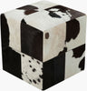 Surya Appalachian POUF-56 Black Furniture Pouf main image