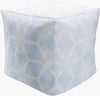 Livabliss Agua POUF-1026 Powder Blue Pouf main image