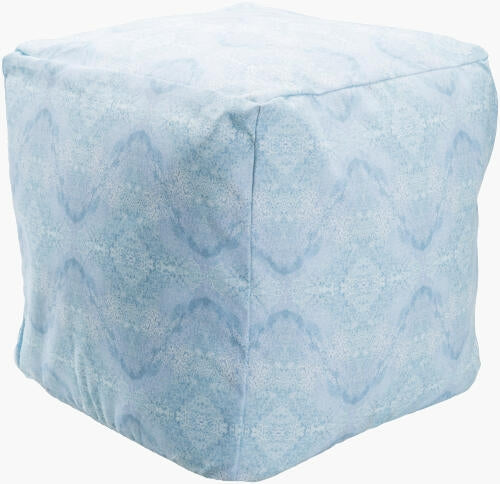 Livabliss Agua POUF-1038 Sky Blue Pouf main image