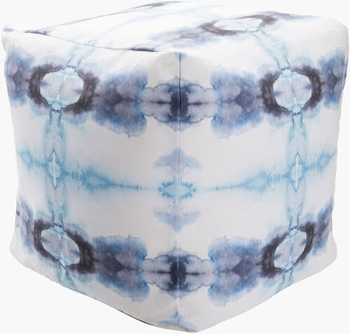 Livabliss Agua POUF-1051 Indigo Pouf main image