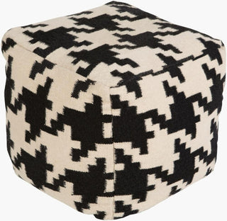 Livabliss Frontier POUF-173 Black Pouf main image