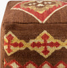 Livabliss Frontier POUF-19 Rust Pouf main image