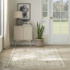 Nourison Pardis PRD01 Ivory Rust Area Rug Room Image Feature