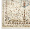 Nourison Pardis PRD01 Ivory Rust Area Rug Texture Image