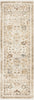 Nourison Pardis PRD01 Ivory Rust Area Rug Main Image