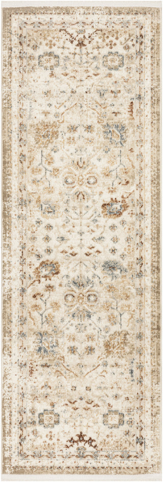 Nourison Pardis PRD01 Ivory Rust Area Rug Main Image