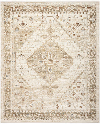 Nourison Pardis PRD02 Ivory Taupe Area Rug Main Image