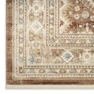 Nourison Pardis PRD04 Rust Area Rug Texture Image