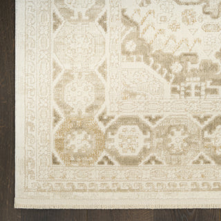 Nourison Pardis PRD05 Ivory Beige Area Rug Detail Image
