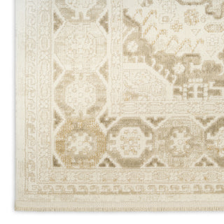 Nourison Pardis PRD05 Ivory Beige Area Rug Texture Image