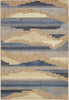 Karastan Cabana Pristine Cove Blue Area Rug