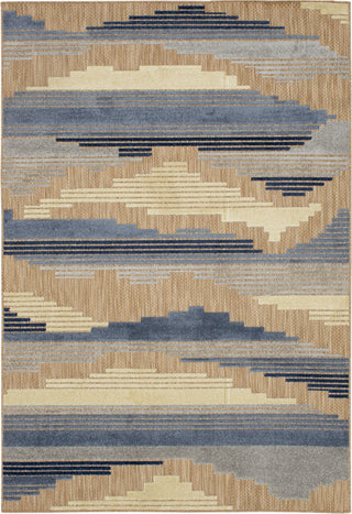 Karastan Cabana Pristine Cove Blue Area Rug