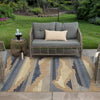 Karastan Cabana Pristine Cove Blue Area Rug