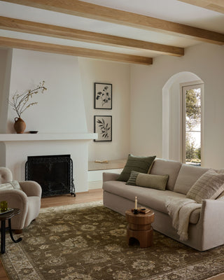 Loloi Priscilla PRL-01 Bark/Ivory Area Rug Lifestyle Image Feature