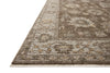 Loloi Priscilla PRL-01 Bark/Ivory Area Rug Corner Image
