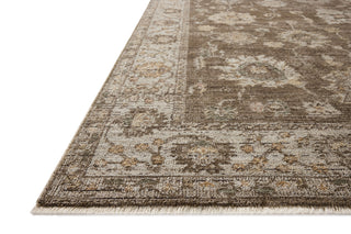 Loloi Priscilla PRL-01 Bark/Ivory Area Rug Corner Image