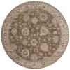 Loloi Priscilla PRL-01 Bark/Ivory Area Rug Round Image
