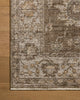 Loloi Priscilla PRL-01 Bark/Ivory Area Rug Corner Image