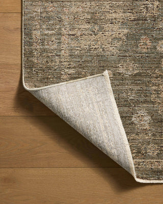 Loloi Priscilla PRL-02 Olive/Sand Area Rug Backing Image