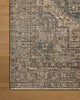Loloi Priscilla PRL-04 Blue/Bark Area Rug Corner Image