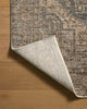 Loloi Priscilla PRL-04 Blue/Bark Area Rug Backing Image