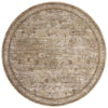 Loloi Priscilla PRL-05 Sand/Earth Area Rug Round Image