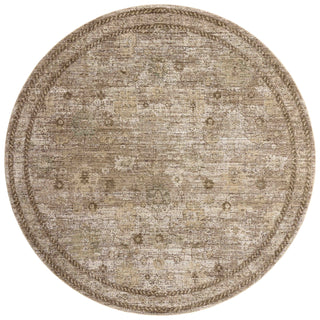 Loloi Priscilla PRL-05 Sand/Earth Area Rug Round Image