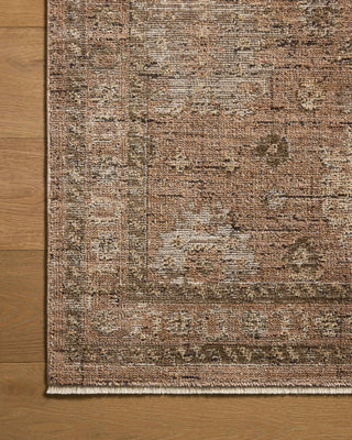 Loloi Priscilla PRL-08 Blush/Multi Area Rug Corner Image