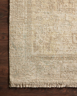 Loloi Priya PRY-01 Ocean / Ivory Area Rug Corner Image