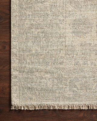 Loloi Priya PRY-04 Ivory / Grey Area Rug Corner Image