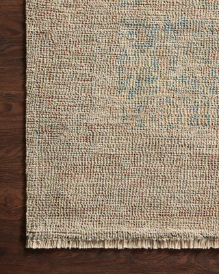 Loloi Priya PRY-06 Denim / Rust Area Rug Corner Image