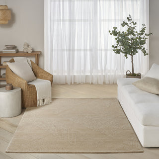Nourison Pure Patterns PRN01 Camel Area Rug by DKNY Room Scene 3