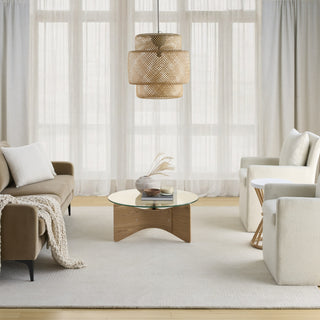 Nourison Pure Patterns PRN01 Ivory Area Rug by DKNY Swatch Image