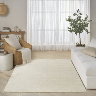 Nourison Pure Patterns PRN01 Ivory Area Rug by DKNY Room Image Feature