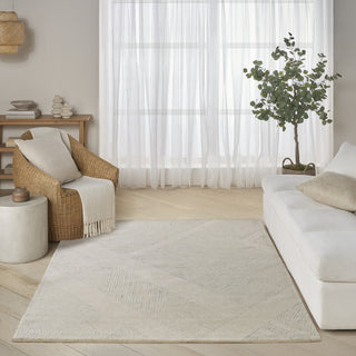 Nourison Pure Patterns PRN01 Ivory Area Rug by DKNY Room Image Feature