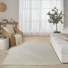 Nourison Pure Patterns PRN01 Ivory Grey Area Rug by DKNY Room Image Feature