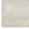 Nourison Pure Patterns PRN01 Ivory Grey Area Rug by DKNY Texture Image