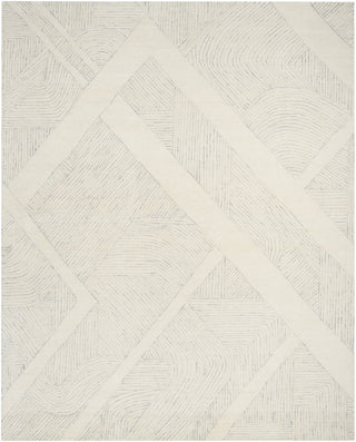 Nourison Pure Patterns PRN01 Ivory Grey Area Rug by DKNY Main Image