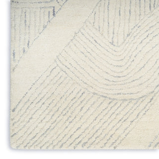 Nourison Pure Patterns PRN01 Ivory Area Rug by DKNY Texture Image