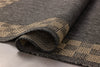 Providence PRC-01 Charcoal/Natural Area Rug by Chris Loves Julia X Loloi Pile Image