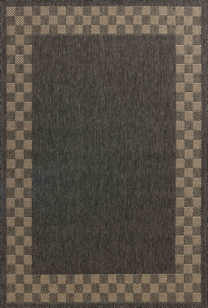 Providence PRC-01 Charcoal/Natural Area Rug by Chris Loves Julia X Loloi main image