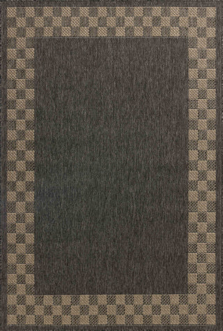 Providence PRC-01 Charcoal/Natural Area Rug by Chris Loves Julia X Loloi main image