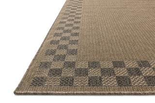 Providence PRC-01 Natural/Charcoal Area Rug by Chris Loves Julia X Loloi Corner Image