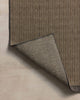 Providence PRC-03 Wheat/Charcoal Area Rug by Chris Loves Julia X Loloi Backing Image