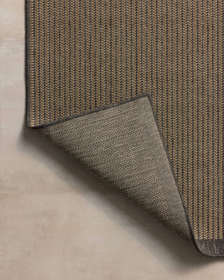 Providence PRC-03 Wheat/Charcoal Area Rug by Chris Loves Julia X Loloi Backing Image