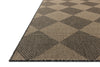 Providence PRC-04 Graphite/Sand Area Rug by Chris Loves Julia X Loloi Corner Image