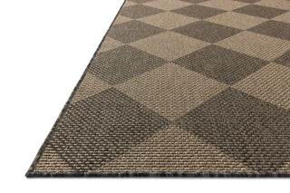 Providence PRC-04 Graphite/Sand Area Rug by Chris Loves Julia X Loloi Corner Image